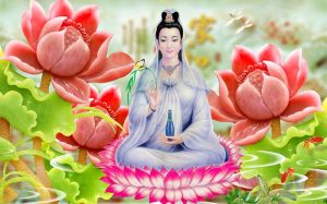 Ngài đã chứng được bản thể của âm thanh vốn dĩ là không, vô thường, vô ngã nên Ngài thường được tôn xưng là Quán Thế Âm.